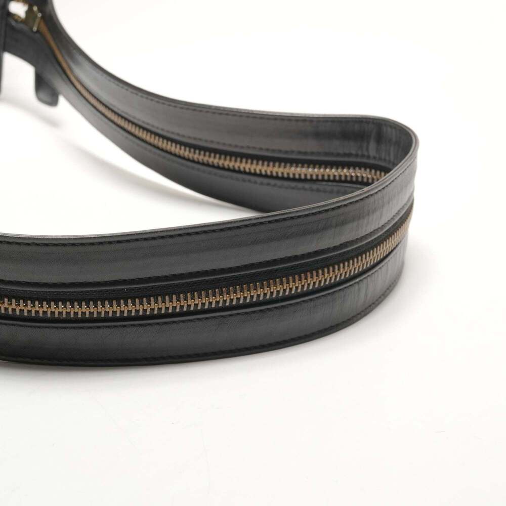 CHRISTIAN DIOR Black Leather Shoulder Bag - Picture 14 of 16